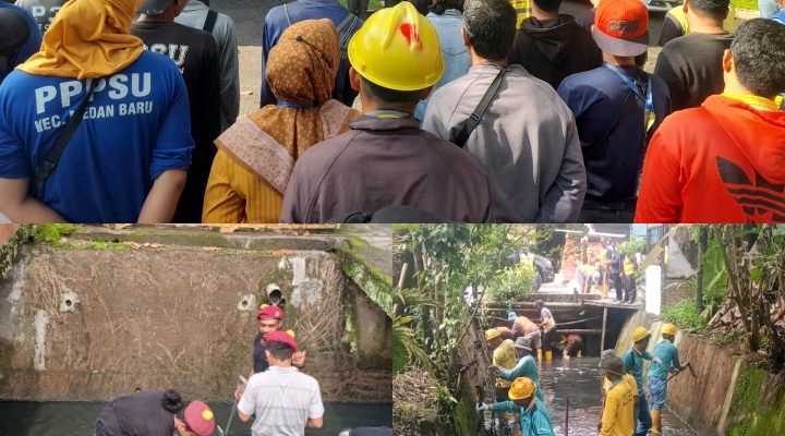 Hari Ke 2 Normalisasi Bantaran Sei Putih Jalan Pembangunan Bersama Dinas SDABMBK Kota Medan Dan BWS Sumut II Medan