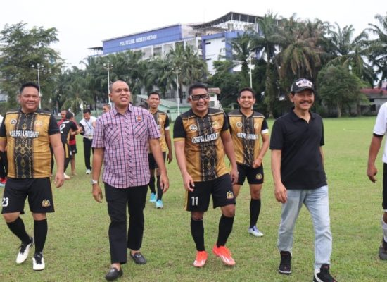 KORPRI Langkat Ikuti Turnamen Sepakbola Se-Sumut, Pj Bupati Langkat Tekankan Sportivitas dan Silaturahmi
