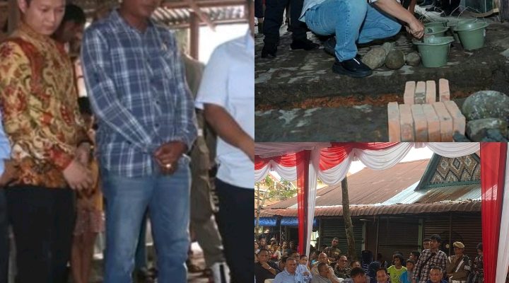 Anggota DPRD Kota Medan Eko Afrinta Sitepu Hadiri Peletakan Batu Pertama Revitalisasi Pasar Simalingkar