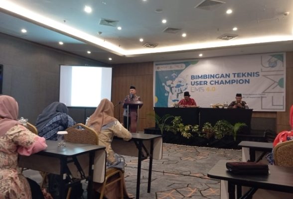 Bidang Pakis Kanwil Kemenagsu Gelar Bimtek User Champion EMIS Untuk Pontren dan PAI