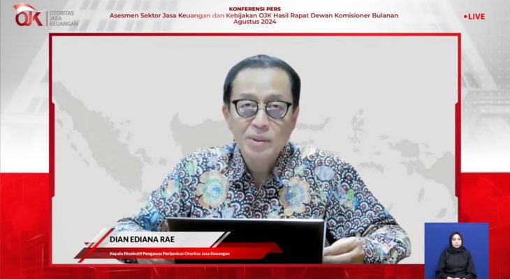 OJK Catat Total Kredit Berkelanjutan Rp1.959 Triliun per 2023