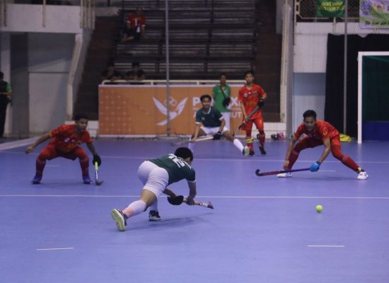 PON XXI 2024, Tim Hockey Indoor Putra Jatim Gasak Jateng 5-0, Amankan Peluang Raih Perunggu