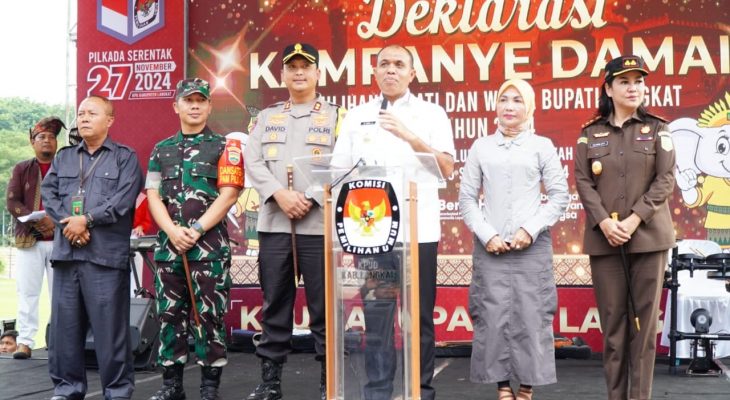 Pj Bupati Langkat Ajak Masyarakat Sukseskan Pilkada Damai 2024: Politik Riang Gembira untuk Langkat Bersatu