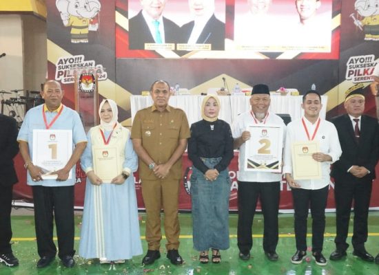 Pj Bupati Langkat Faisal Hasrimy Hadiri Penetapan dan Pengundian Nomor Urut Pilkada 2024: Dorong Pemilu Damai yang Sportif