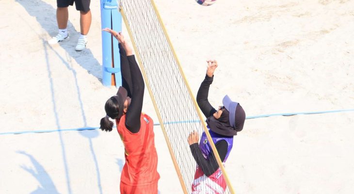 Cabor Voli Pasir Putri PON XXI, Jateng 1 Sisihkan Jabar 2