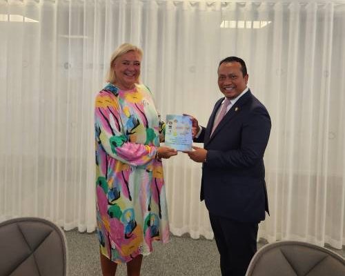 Jajaki Pembaruan MoU Antara Sekretariat ASEANSAI Dab SNAO, Anggota I BPK Melakukan Pertemuan Bilateral Dengan Ketua SNAO