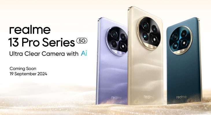 realme segera menghadirkan smartphone terbaru dari lini Number Series, realme 13 Pro Series 5G di Indonesia. 