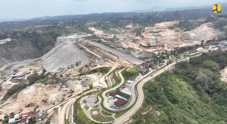Kementerian PU Percepat Penyelesaian Konstruksi Bendungan Jlantah, Progres 93,25%