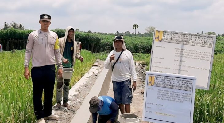 Manfaat Yang Dirasakan Petani dan Masyarakat Desa Bandar Manis Kecamatan Pematang Bandara Yang Diberikan Dirjen SDA Kementrian PUPR