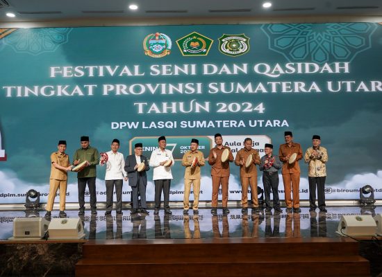 Kakanwil Kemenagsu Harapkan Festival Seni dan Qasidah Provinsi Sumatera Utara 2024 Ciptakan Generasi Millenial Berkualitas dan Religius