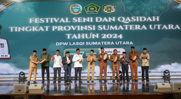 Kakanwil Kemenagsu Harapkan Festival Seni dan Qasidah Provinsi Sumatera Utara 2024 Ciptakan Generasi Millenial Berkualitas dan Religius