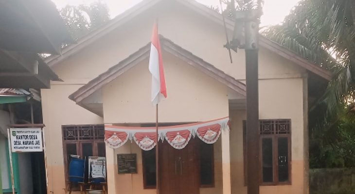 Anggaran Dana Desa Harang Jae Palas Selama 3 Tahun Dipertanyakan