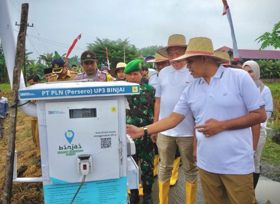 Pj Bupati Langkat Luncurkan Program “Bis LIPIN”: Dorong Efisiensi Listrik di Sektor Pertanian untuk Pengendalian Inflasi