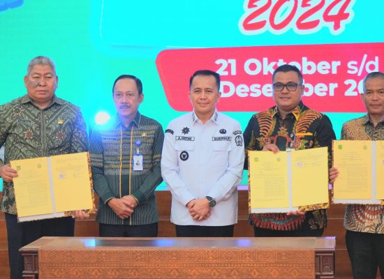 Pemkab Langkat Tandataganani Kerjasama Optimalisasi Pajak: Ajak Masyarakat Disiplin Bayar Pajak Kendaraan