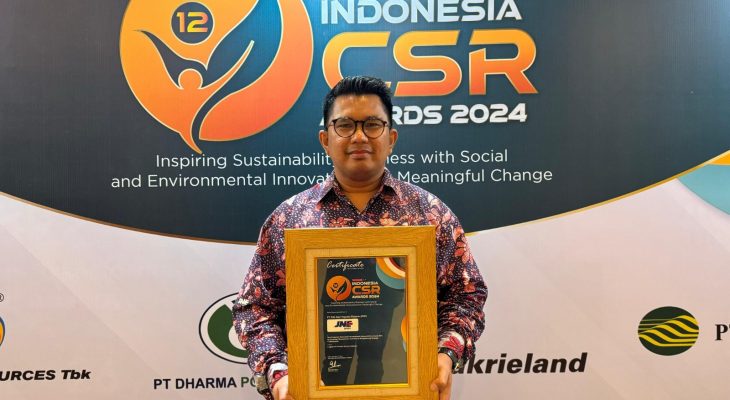 JNE Raih Penghargaan di Indonesia CSR Awards 2024