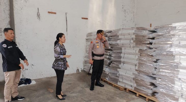 Logistik Untuk Pilkada Medan Tiba di Gudang Penyimpanan KPU Kota Medan