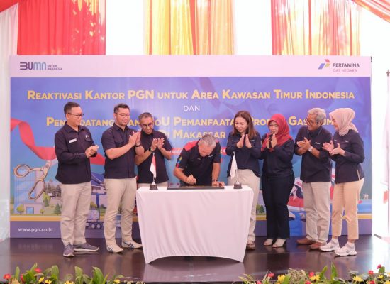PGN Agresif Kembangkan Market Gas Bumi di Indonesia Timur
