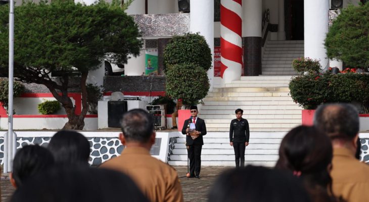 Pimpin Apel Gabungan, Pjs Bupati Toba Minta Percepatan Program APBD dan Tegaskan Netralitas ASN