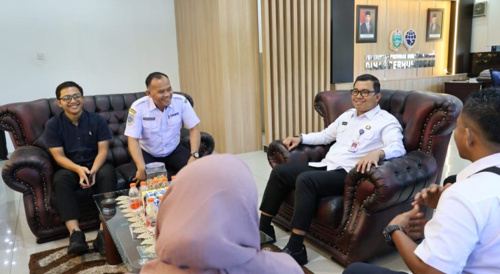 Audiensi GM Perum Damri, Kadishub Sumut Minta Damri Evaluasi Layanan dan Tingkatkan Inovasi Layanan Transportasi