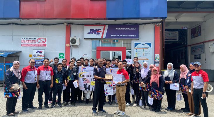 Peduli dengan Pendidikan, JNE Medan Kembali Menerima Kunjungan Industri Kampus dari Malaysia