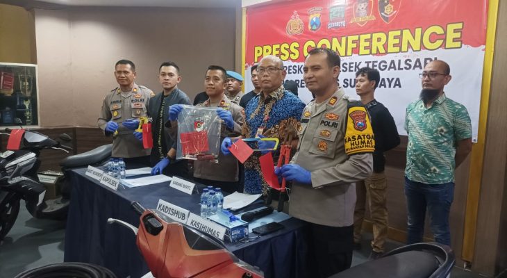 Satreskrim Polsek Tegalsari Berhasil Tangkap Komplotan Spesialis Pencurian Kabel PJU