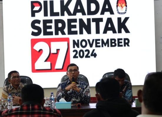 Pjs Bupati Toba Ajak Jurnalis Dorong Partisipasi Masyarakat, Tangkal Hoaks, dan Ciptakan Berita Berimbang jelang Pilkada