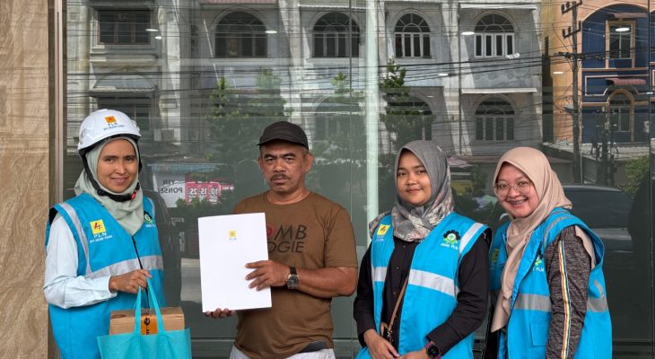 PLN UP3 Medan Utara Realisasikan Penyalaan Listrik One Day Service