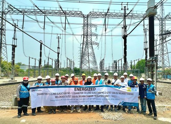 Energize Rekonfigurasi GITET dan Relokasi SUTET 500 kV Muara Tawar, PLN Perkuat Sistem Kelistrikan Jakarta