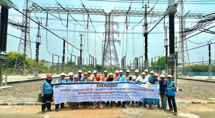 Energize Rekonfigurasi GITET dan Relokasi SUTET 500 kV Muara Tawar, PLN Perkuat Sistem Kelistrikan Jakarta