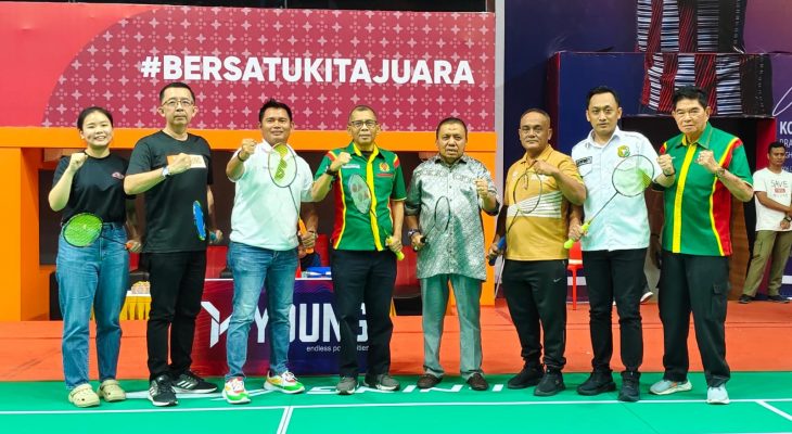 Ratusan Pebulutangkis Ikuti Kejurkot PBSI Medan 2024