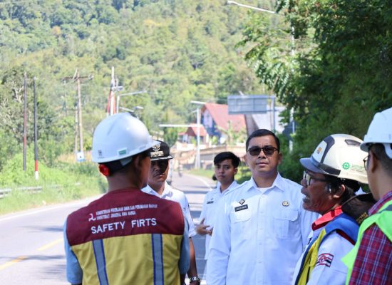 Tekan Lakalantas di Blackspot Jangga Dolok, Pemkab Toba Bersama Instansi Terkait Bahas Solusinya