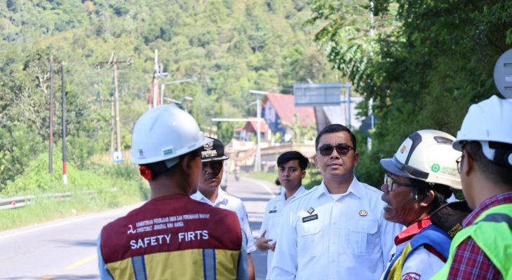 Tekan Lakalantas di Blackspot Jangga Dolok, Pemkab Toba Bersama Instansi Terkait Bahas Solusinya