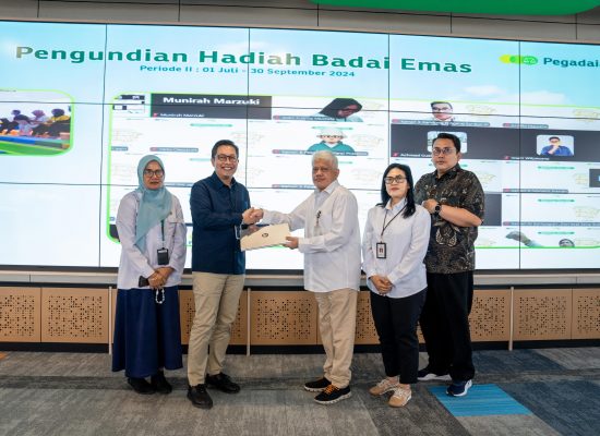 Pegadaian Umumkan Pemenang Badai Emas Periode II 2024