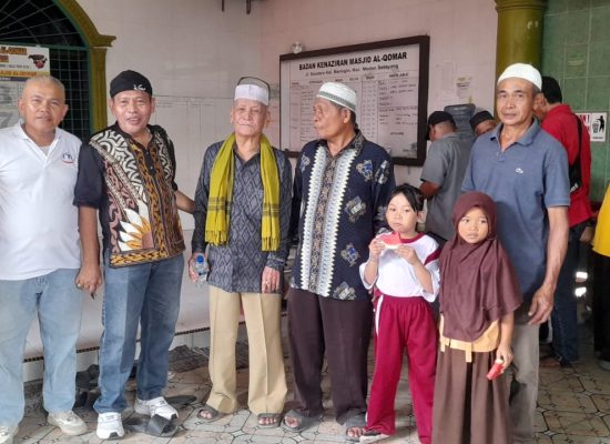 HM Jahari Sitepu Wakafkan Lahan untuk Perluasan Masjid Al Qomar Beringin Medan Johor