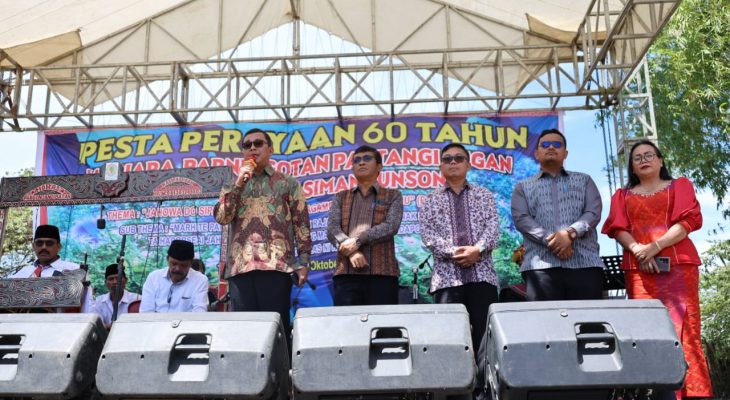 Pjs Bupati Toba Ajak Generasi Muda Simangunsong Aktif dalam Pembangunan Kabupaten Toba