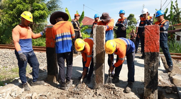 Demi Keselamatan, 7 Perlintasan Sebidang di Wilayah Sumut Ditutup Serentak