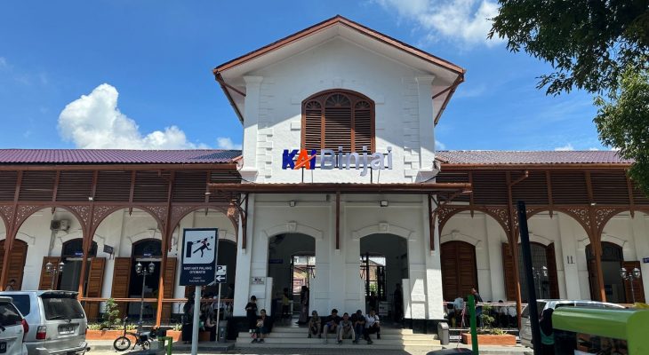 Tingkatkan Layanan, KAI Sumut Lakukan Penataan Beberapa Stasiun