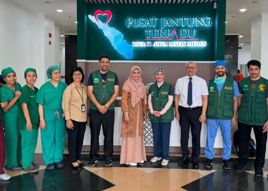 Misi Bedah Jantung Tahap 4, RS Adam Malik dan KSRelief Berhasil Operasi 10 Pasien