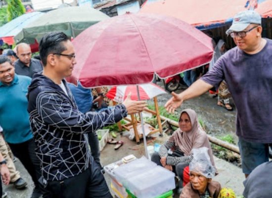Rico Waas Akan cari Solusi untuk Permasalahan di Pasar Tradisional Jika Terpilih Di Pilkada Kota Medan 2024