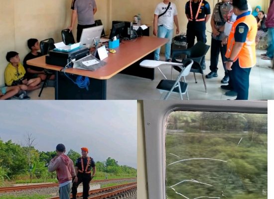 KAI Sumut Ajak Masyarakat Ikut Menjaga Sarana Perkeretaapian Dengan Tidak Melempar KA