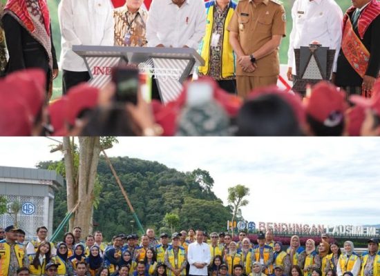 Resmikan Bendungan Lausimeme Presiden Jokowi: Dapat Mereduksi Banjir Kota Medan Dan Kabupaten Deliserdang