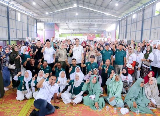 Temu Rama Dengan Relawan Dewan PKB HJ Roma Uli Silalahi SST.MKM Untuk Rico-Zaki