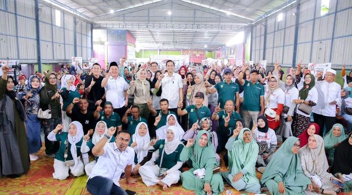 Temu Rama Dengan Relawan Dewan PKB HJ Roma Uli Silalahi SST.MKM Untuk Rico-Zaki