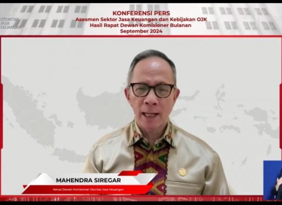 Bos OJK: Stabilitas Sektor Jasa Keuangan Terjaga di Tengah Tren Pemangkasan Suku Bunga