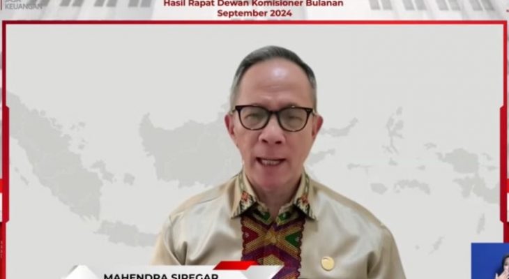 Bos OJK: Stabilitas Sektor Jasa Keuangan Terjaga di Tengah Tren Pemangkasan Suku Bunga