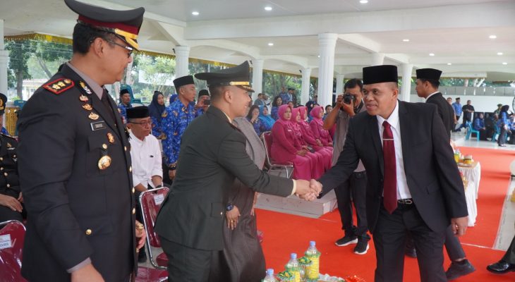 Peringatan Hari Kesaktian Pancasila: Pj. Bupati Faisal Hasrimy Ajak Masyarakat Wujudkan Indonesia Emas 2045