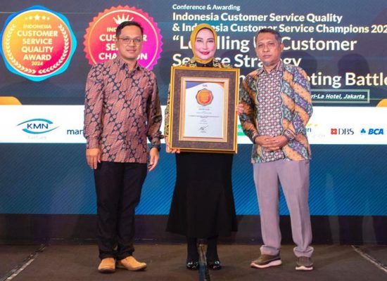 Bank bjb Raih Penghargaan Indonesia Customer Service Quality Award 2024