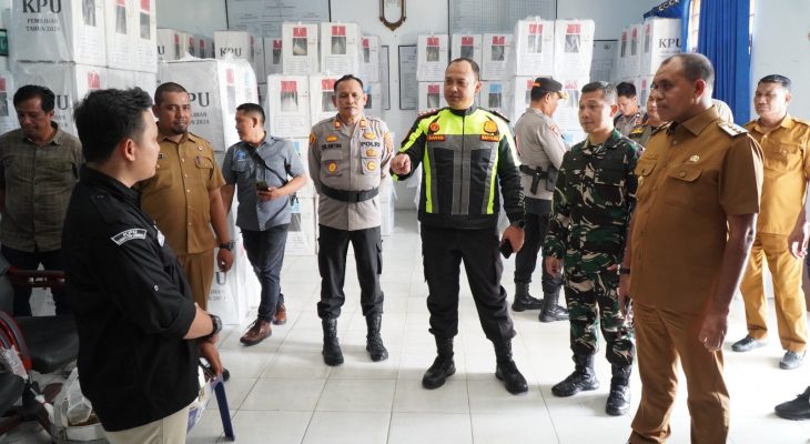 Antisipasi Gangguan Kamtibmas, Pj. Bupati Langkat Pimpin Patroli Skala Besar Jelang Pilkada 2024