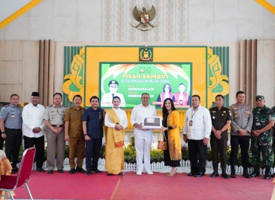 Pj. Bupati Langkat Sambut Ketua Pengadilan Negeri Stabat yang Baru: Kolaborasi untuk Penegakan Hukum yang Adil