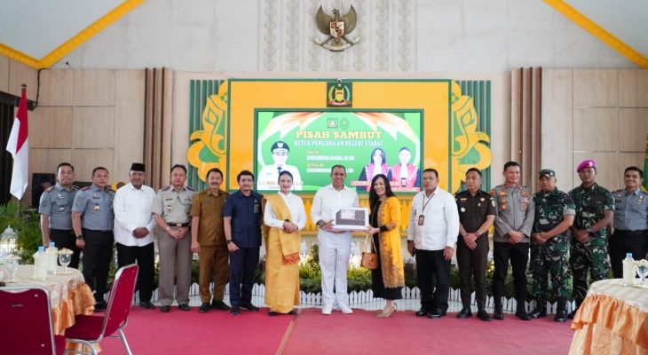 Pj. Bupati Langkat Sambut Ketua Pengadilan Negeri Stabat yang Baru: Kolaborasi untuk Penegakan Hukum yang Adil
